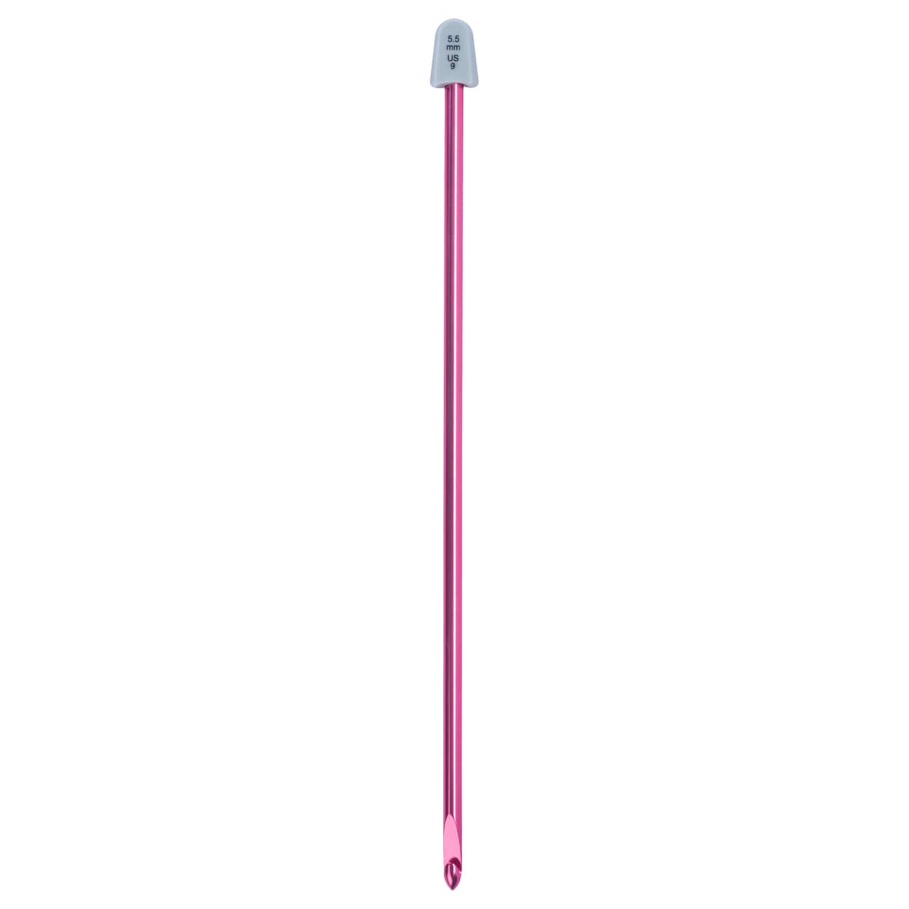 Susan Bates® Silvalume® Afghan Crochet Hook